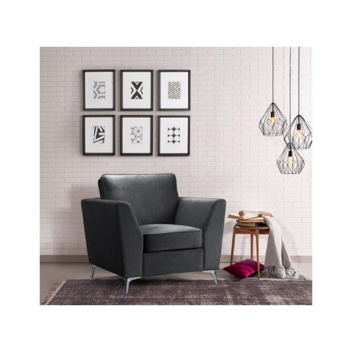 sofas/designer-armchairs/bonita-armchair-upholstered-in-soro-100-black-fabric