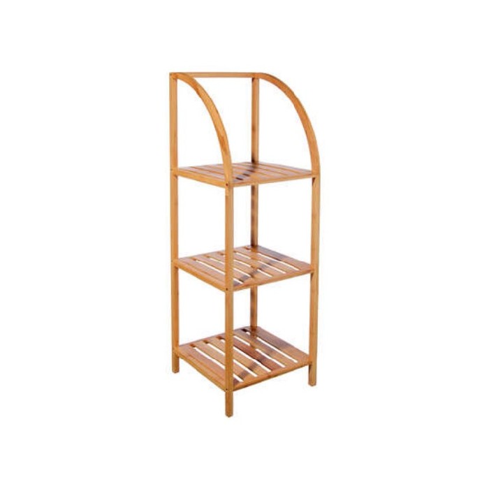 bathrooms/bathroom-storage-shelving/arched-shelf-3-level-bamboo