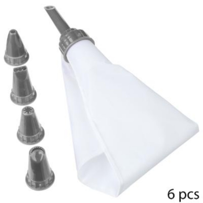 kitchenware/miscellaneous-kitchenware/5five-6-piece-piping-bag