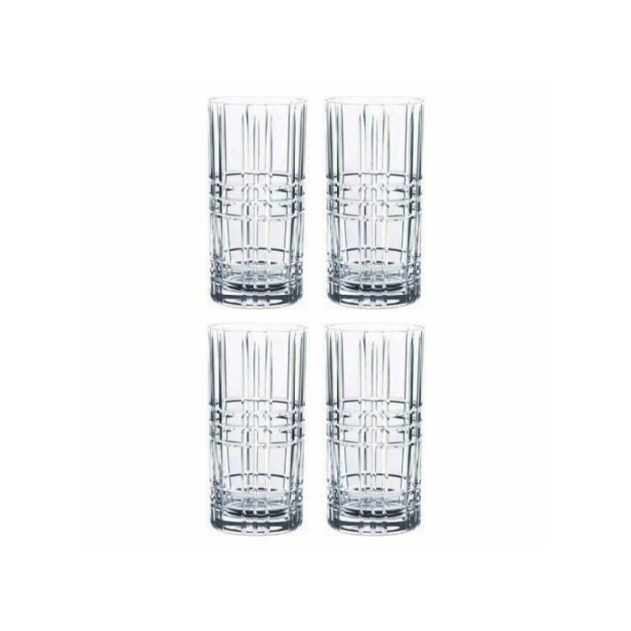 tableware/glassware/square-long-drink-set-of-4-glasses