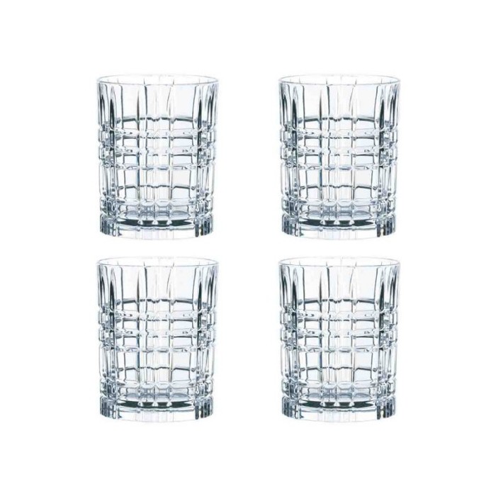 tableware/glassware/square-whisky-tumbler-set-of-4-glasses