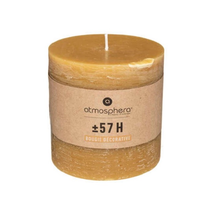 home-decor/candles-home-fragrance/atmosphera-yelow-rustic-round-candle-10cm-x-10cm-marque