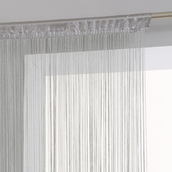 Grey Thread Curtain Curtains Home Decor The Atrium