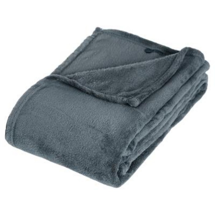 household-goods/blankets-throws/atmosphera-plaid-microfibre-blanket-125-x-150-cm-grey
