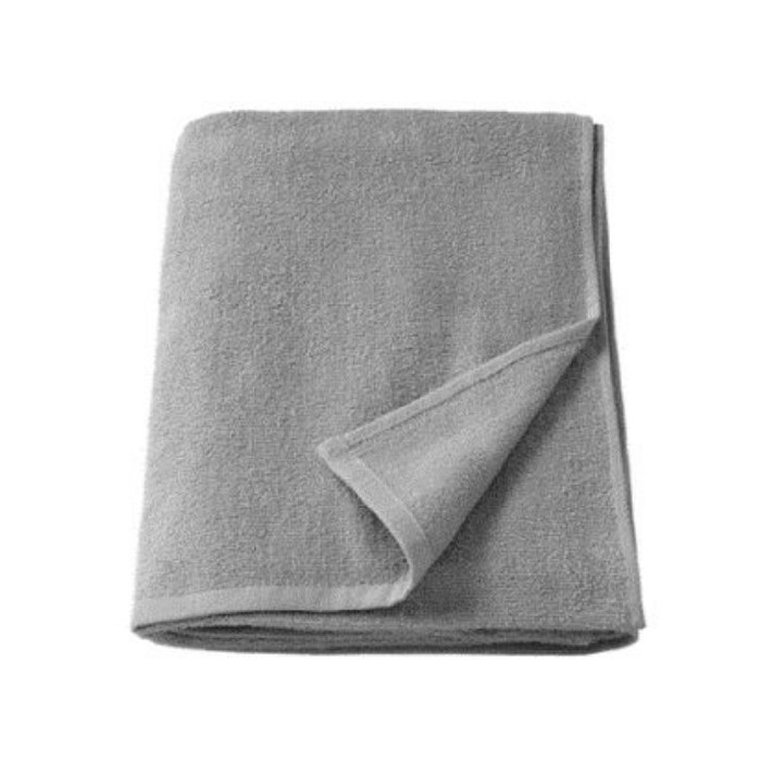 Ikea Kornan Bath Sheet Gray 100X150 Cm Bath Towels Bathrooms The