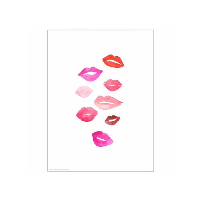home-decor/wall-decor/ikea-bild-picture-lipstick-kiss-30x40cm