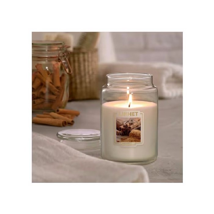 home-decor/candles-home-fragrance/ikea-likhet-scented-candle-in-glass-cinnamonnatural-100hr