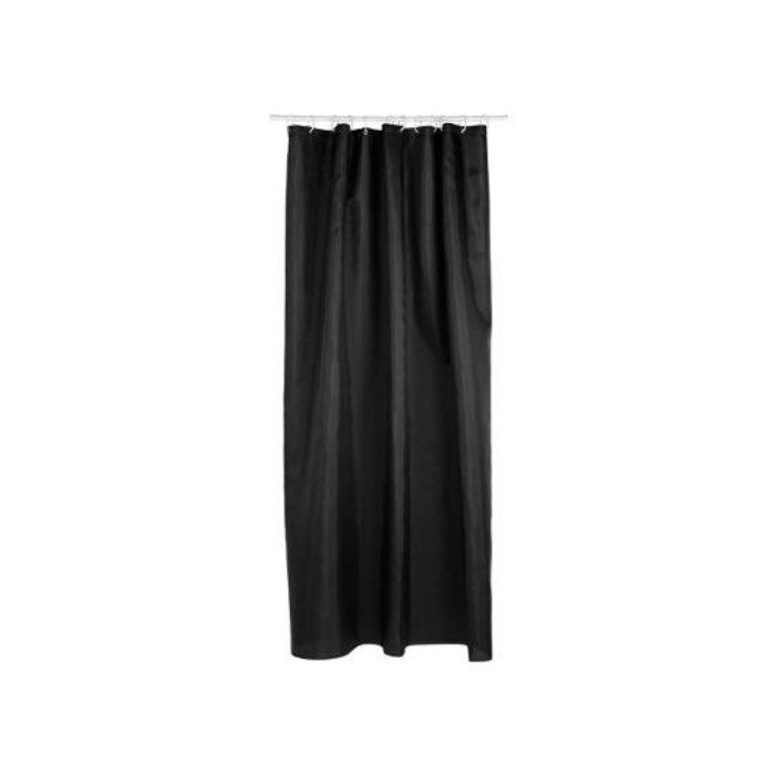 bathrooms/shower-curtains-rails-accessories/5five-shower-curtain-black