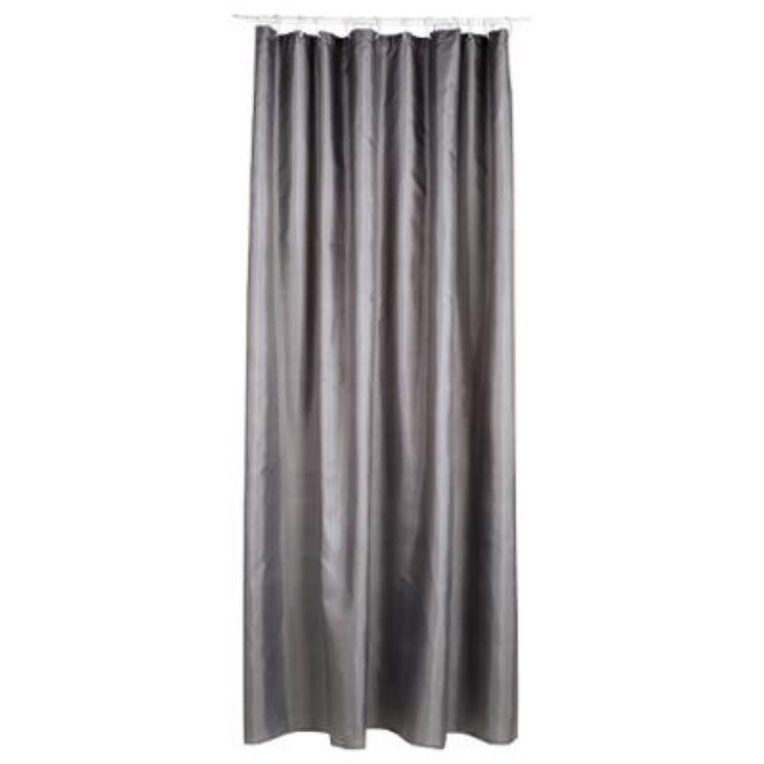 bathrooms/shower-curtains-rails-accessories/5five-shower-curtain-grey