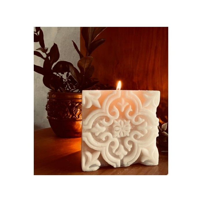 Maltese Tile Cube Small Candles Home Fragrance Home Decor The Atrium