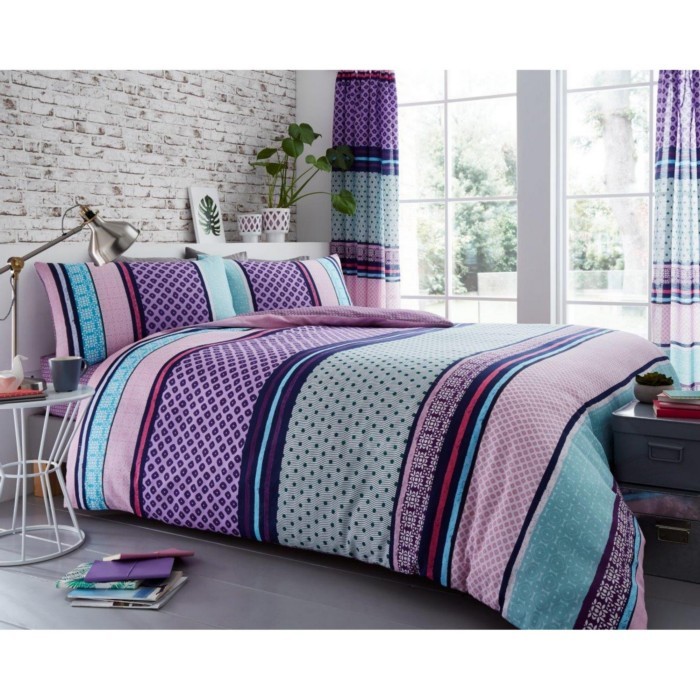 household-goods/bed-linen/printed-duvet-set-charter-stripe-double
