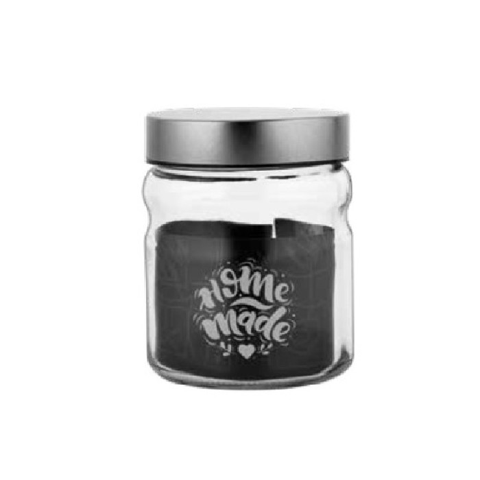 kitchenware/food-storage/voca-900cc-decorated-glass-jar-silver-lid