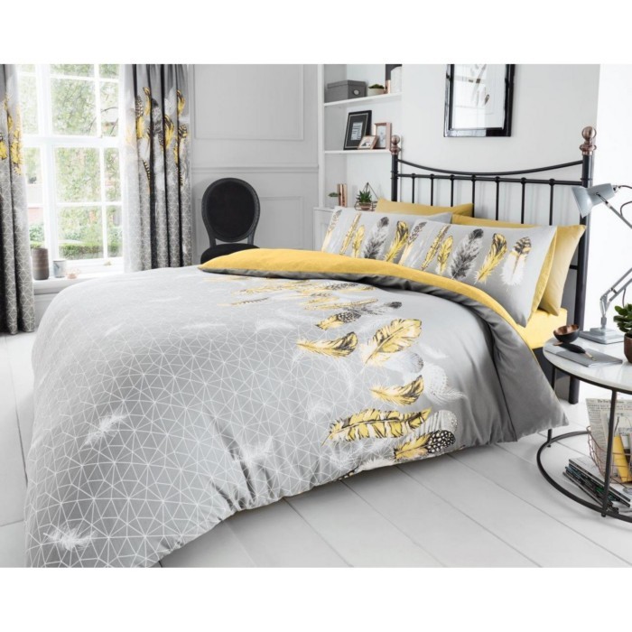 household-goods/bed-linen/printed-duvet-set-feathers-double-yellow-14sets