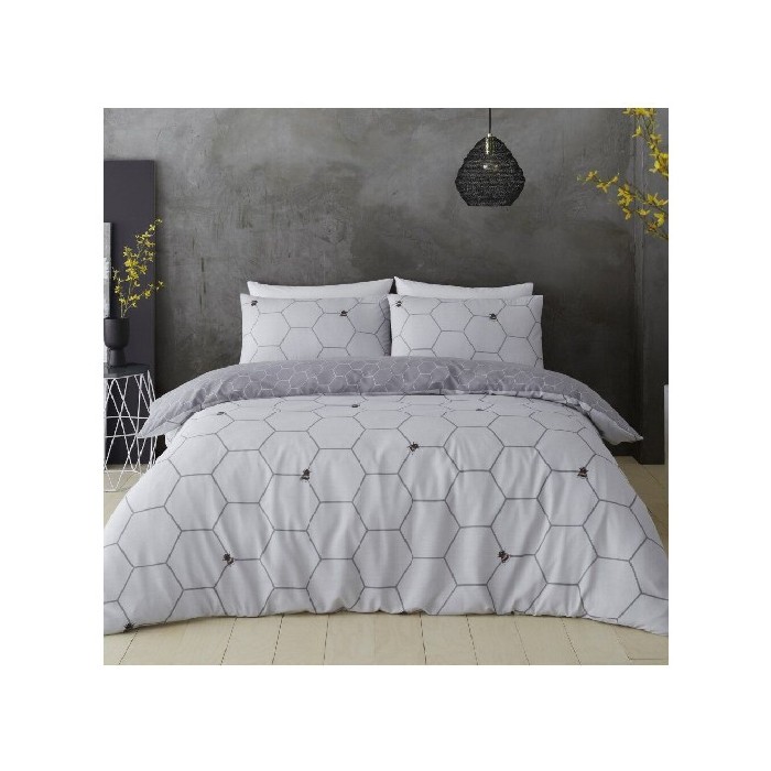 household-goods/bed-linen/printed-duvet-set-bee-happy-double-grey