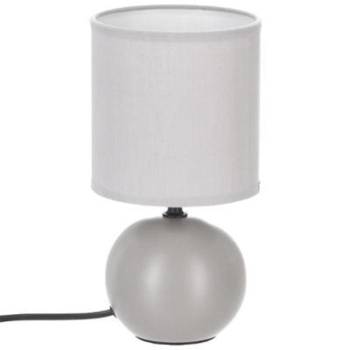 lighting/table-lamps/atmosphera-matt-grey-round-lamp