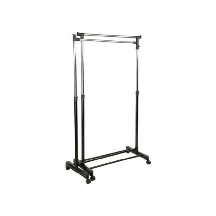 Double Garment Rack Coat Hangers Household Goods The Atrium