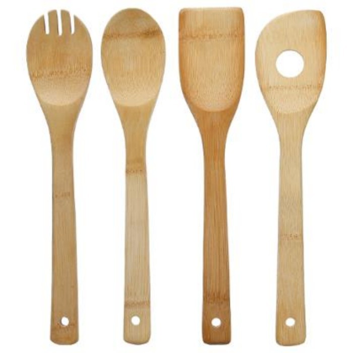 Sg Bamboo Utensils X 4 Kitchenware Household Goods The Atrium