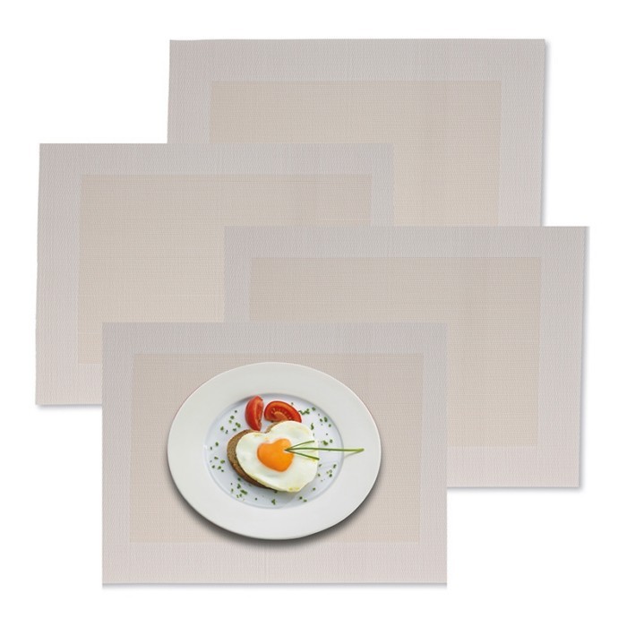 tableware/placemats-coasters-trivets/kela-table-set-nicoletta-cream