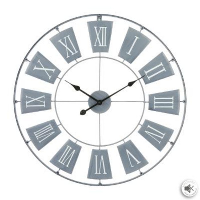 home-decor/clocks/light-grey-metal-clock-d76
