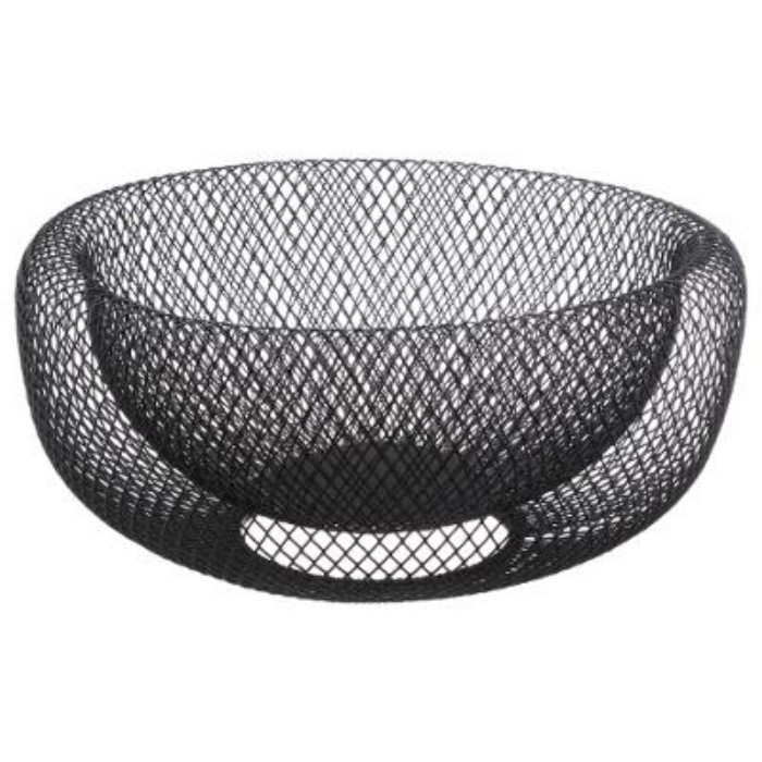 tableware/centrepieces-fruit-bowls/5five-fruit-basket-mesh-black-27cm-x-135cm
