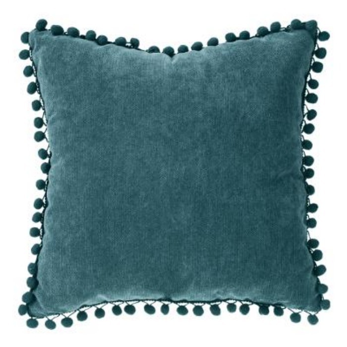 home-decor/cushions/atmosphera-blue-cushion-wpompon-40x40