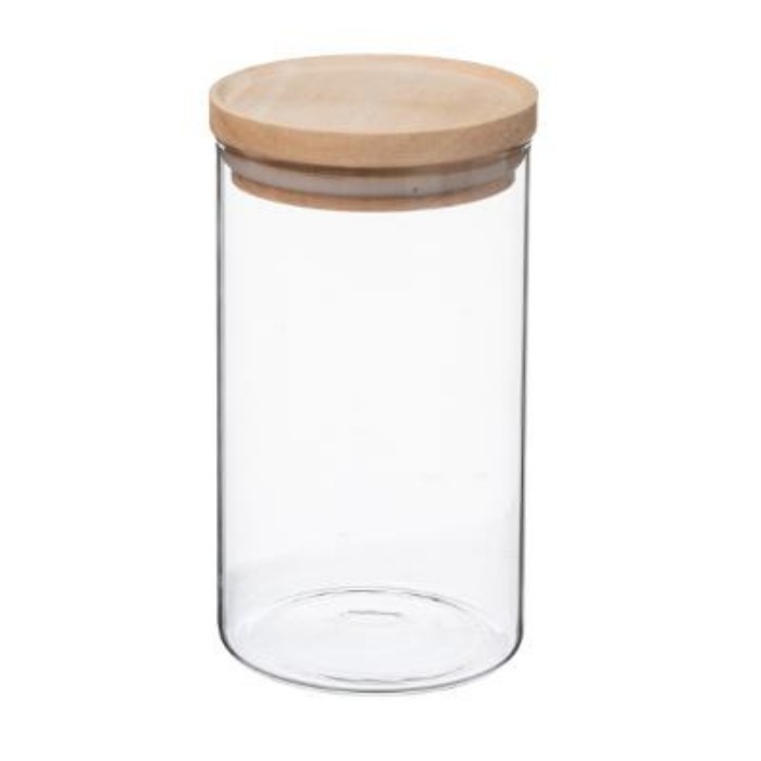 kitchenware/food-storage/5five-jar-glass-with-wood-1l