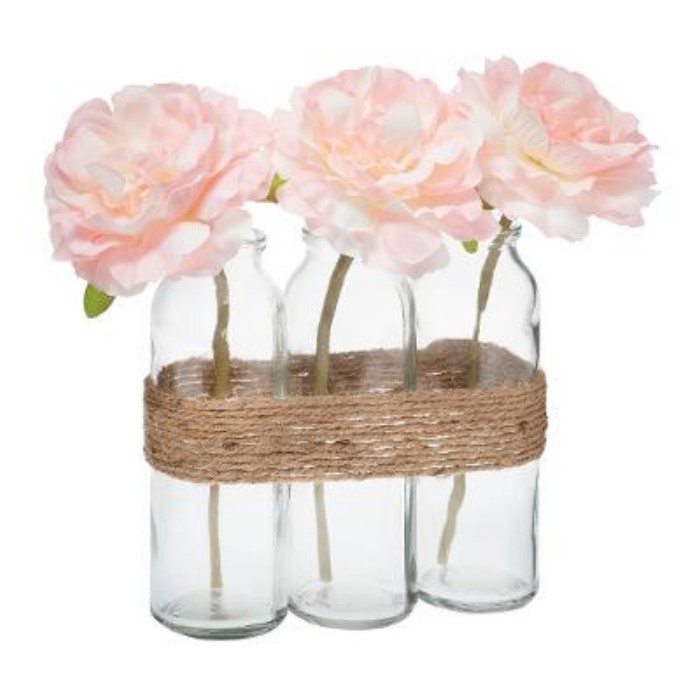 home-decor/artificial-plants-flowers/atmosphera-flowers-x3-with-glass-vase-135412a