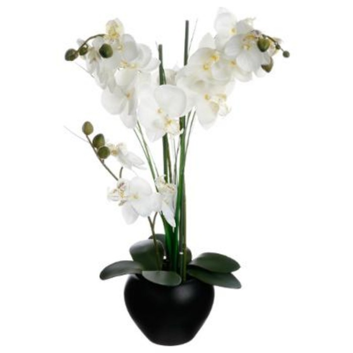 home-decor/artificial-plants-flowers/atmosphera-orchid-with-black-pot