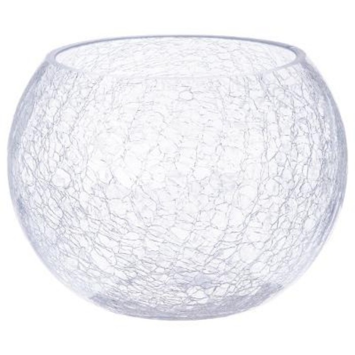 home-decor/vases/atmosphera-ball-crackle-glass-vase-d20cm