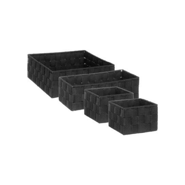 bathrooms/bathroom-storage-shelving/5five-storage-boxes-black-set-of-4-sizes