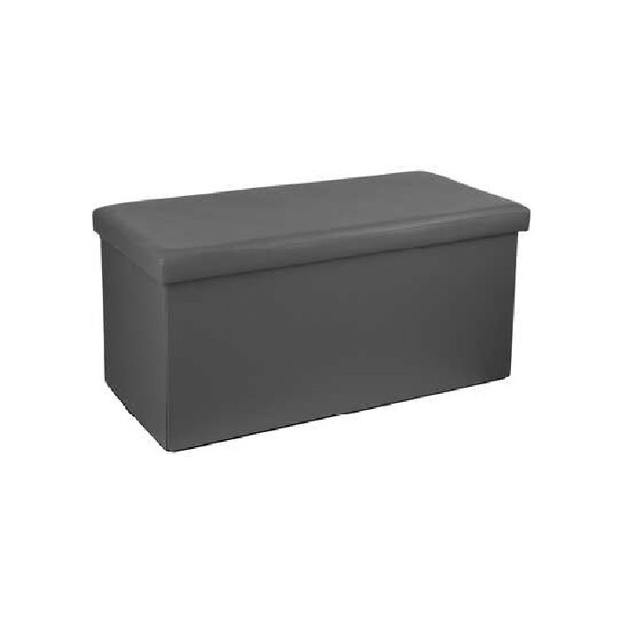 living/seating-accents/atmosphera-grey-pvc-double-folding-ottoman