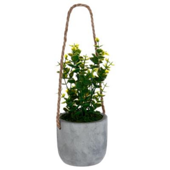 home-decor/artificial-plants-flowers/atmosphera-plant-cement-pot-grey-25cm