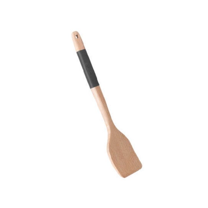 kitchenware/utensils/5five-spatula-wooden-head-black-wood