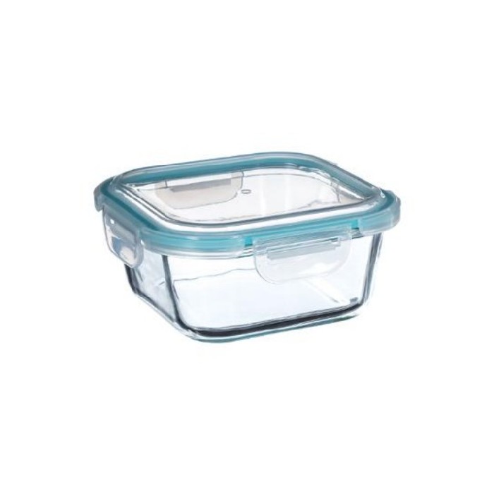 kitchenware/food-storage/5five-square-glass-box-clipeat-800ml