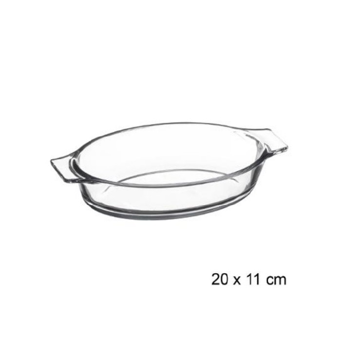 kitchenware/dishes-casseroles/5five-glass-mini-oval-dish-20cm-x-11cm