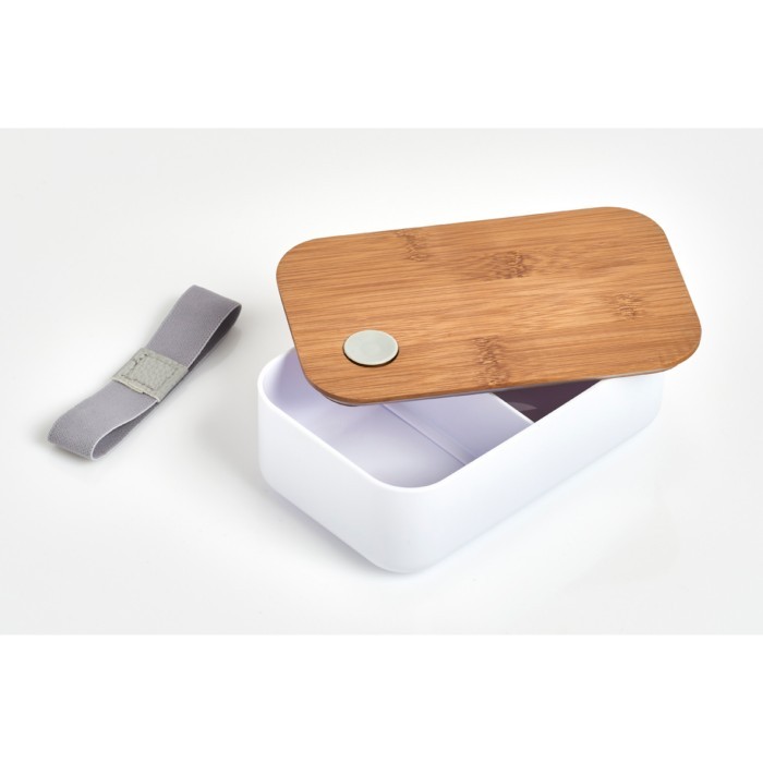 kitchenware/food-storage/zeller-lunch-box-plastic-bamboo-white