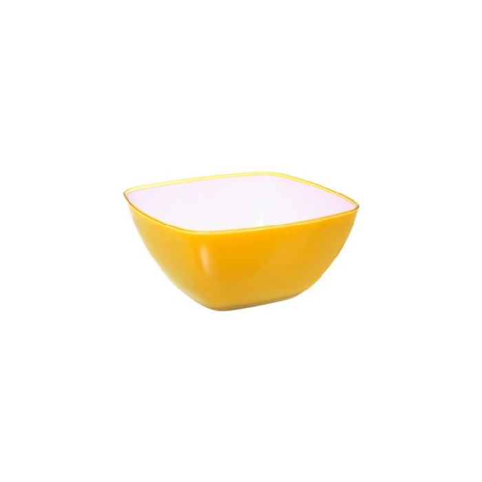 tableware/plates-bowls/5five-square-yellow-salad-bowl-14cm