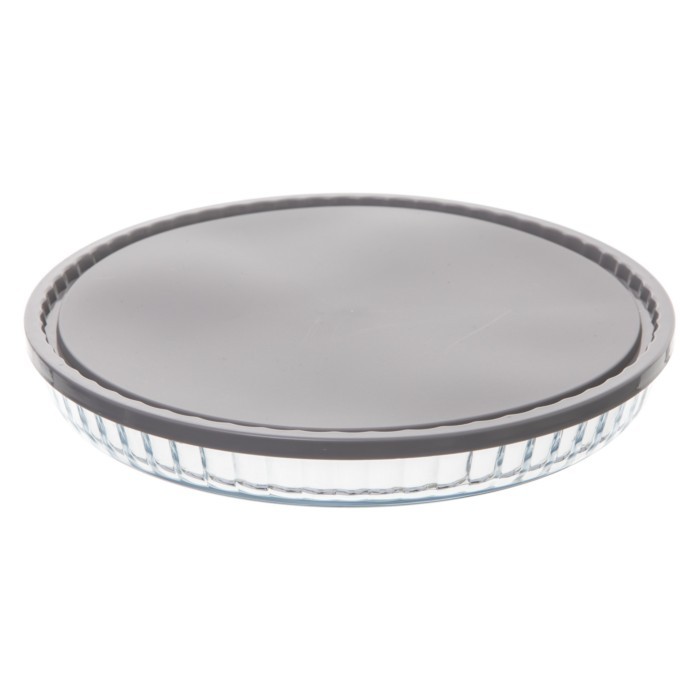 kitchenware/food-storage/5five-pie-glass-dish-with-lid-27cm