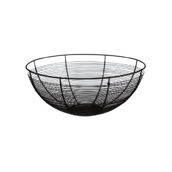 tableware/centrepieces-fruit-bowls/5five-fruit-basket-contempo-black-32cm
