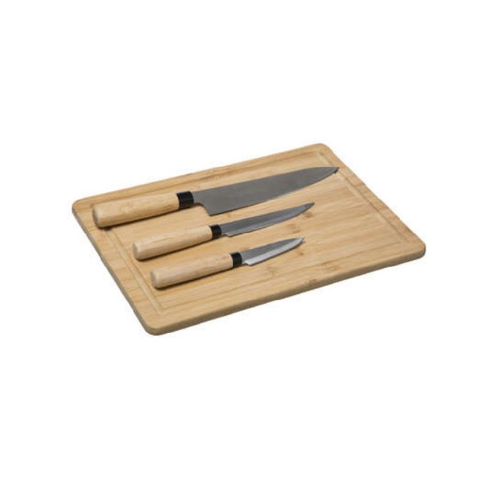 Five Simply Smart Bambou Cutting Board Knives Miscellaneous Kitchenware