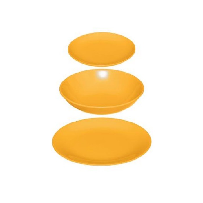 tableware/plates-bowls/secret-de-gourmet-18p-dinner-set-colorama-yellow