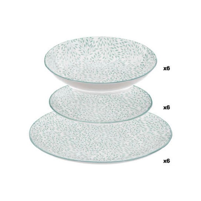 tableware/plates-bowls/5five-ceramic-plates-green-set-of-19