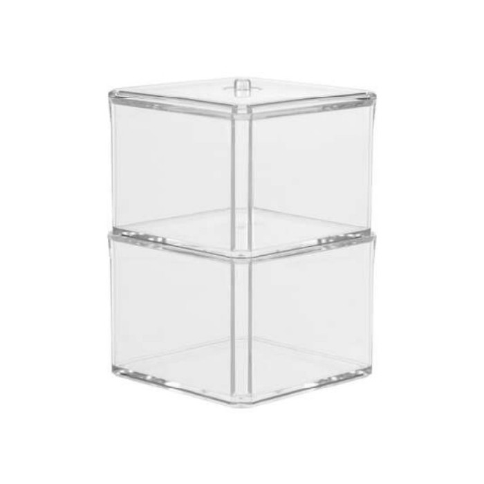 bathrooms/cosmetic-accessories-organisers/five-simply-smart-cotton-box-x2