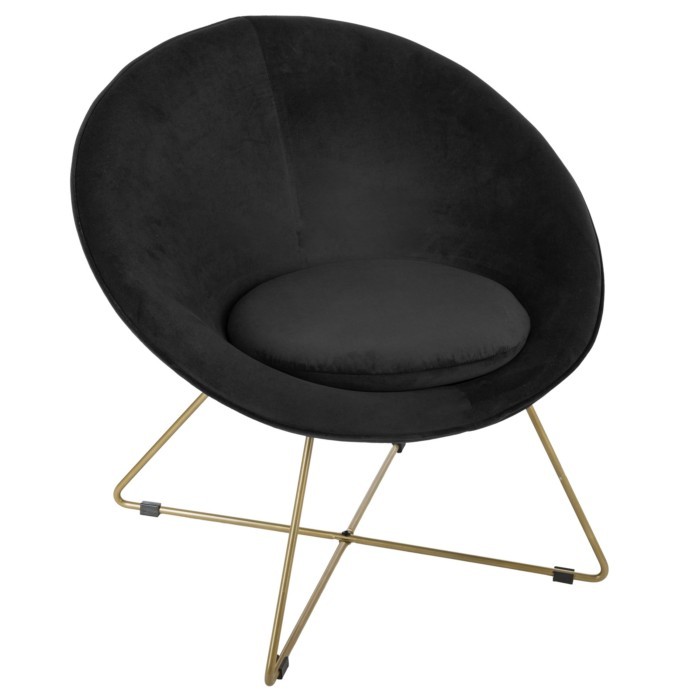 sofas/designer-armchairs/atmosphera-evan-armchair-gold-legs-velvet-black