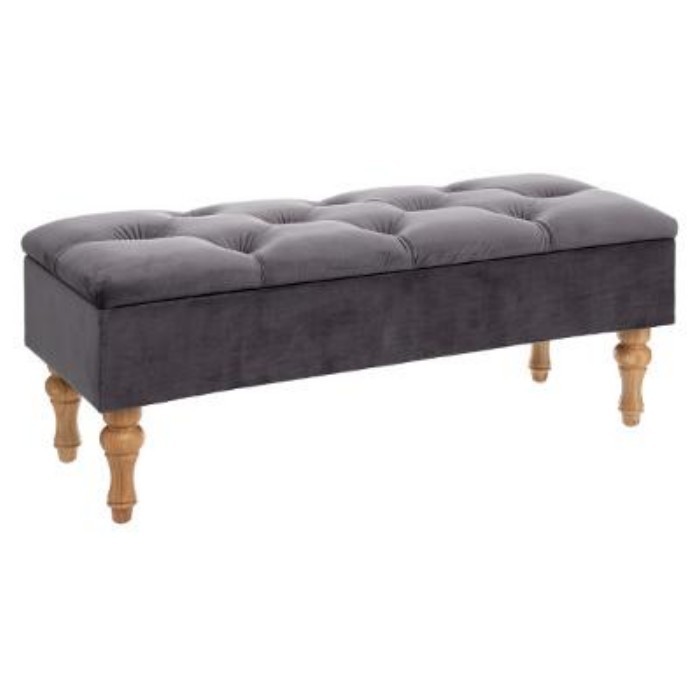 living/seating-accents/atmosphera-grey-hiver-velvet-trunk-bench