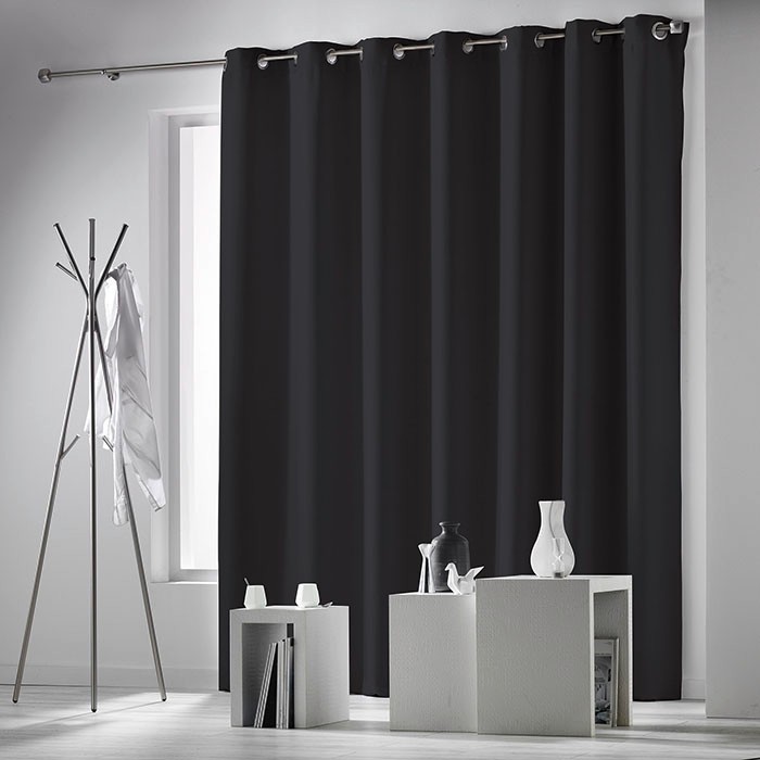 Blackout Curtain With Eyelets Black Curtains Home Decor The Atrium
