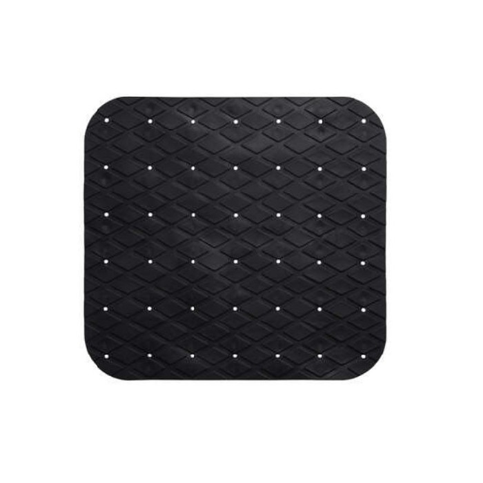Pvc Bath Mat 50X50 Black Bath Mats Bathrooms The Atrium