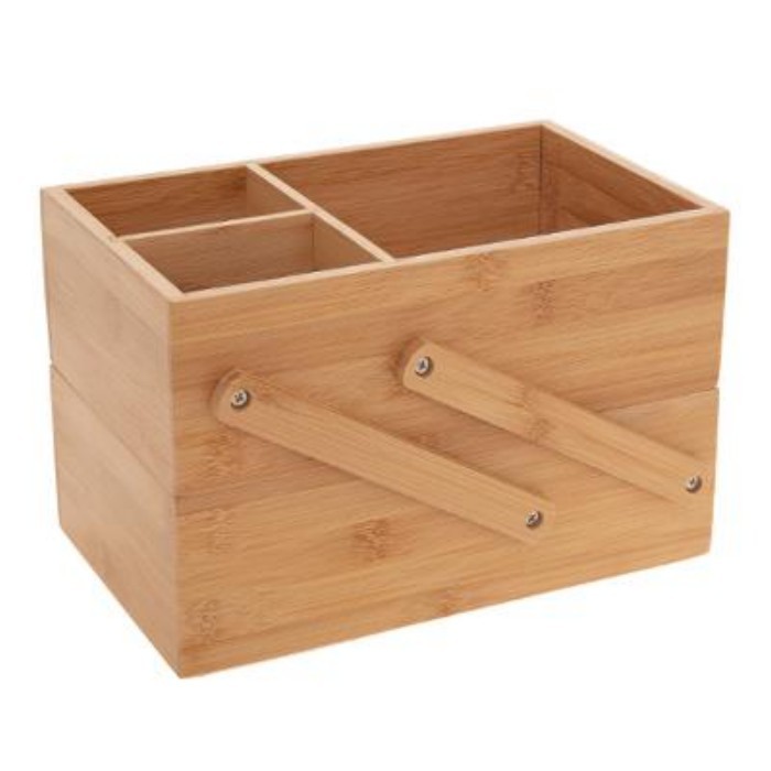 bathrooms/cosmetic-accessories-organisers/five-simply-smart-2-tiers-organizer-bamboo