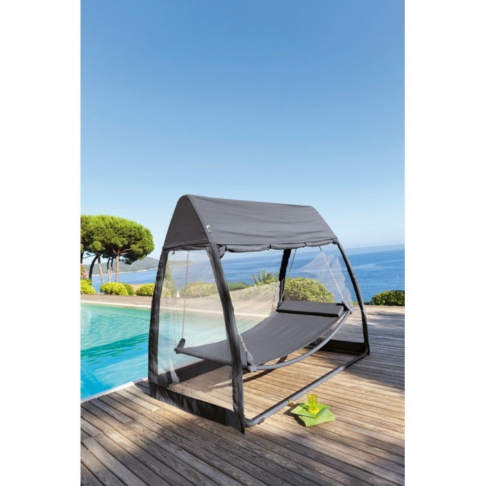 Sale Hespéride Slt Grey Trinidad Swing Chair Gazebos Awnings Shading