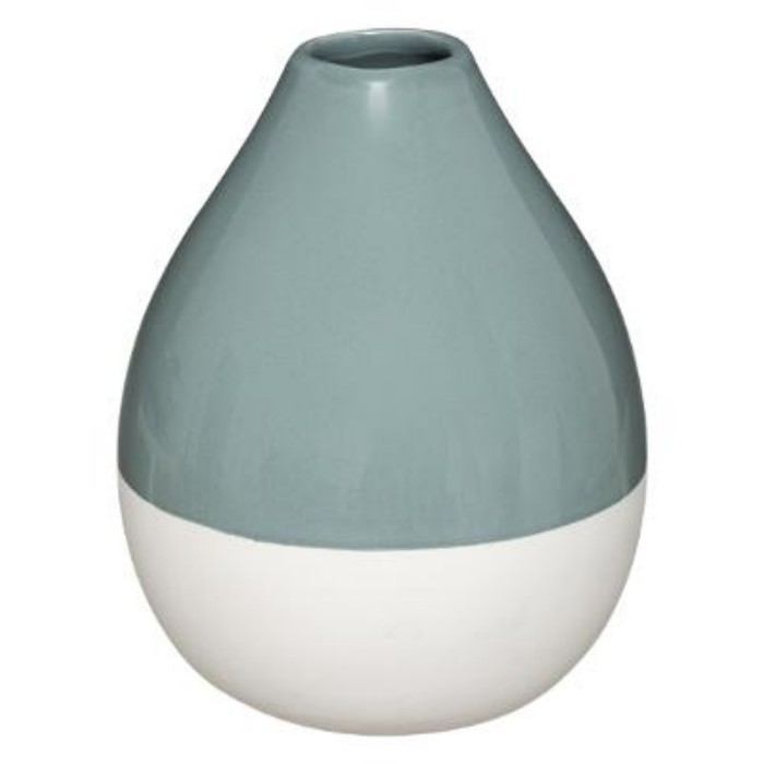 home-decor/vases/atmosphera-ceramic-vase-teal-16cm